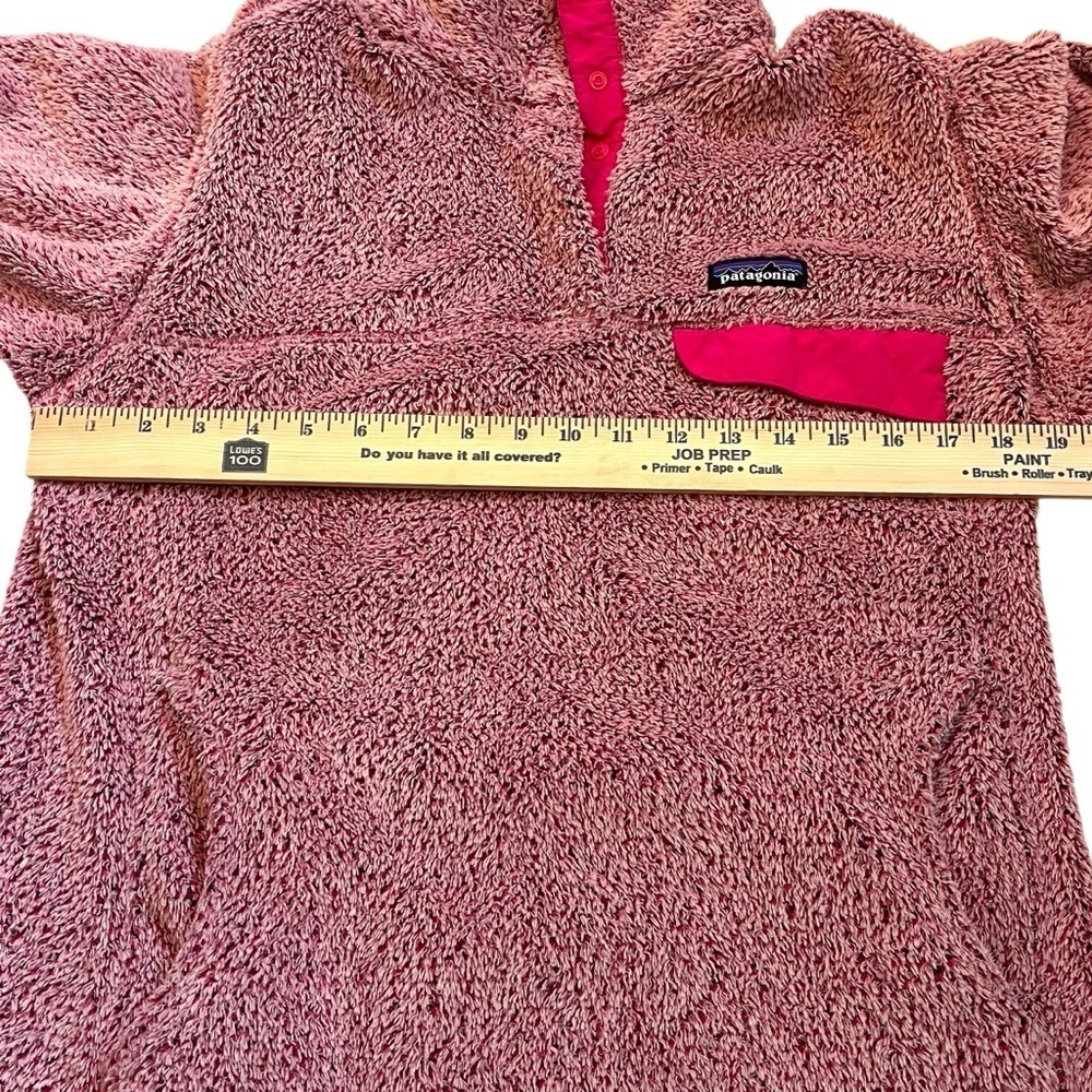 Patagonia Re-Tool Snap-T Fleece Pullover Cupcake Pink Womens L Lightweight Layer - Picture 8 of 9